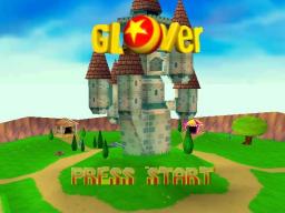 Glover (pal version) Title Screen